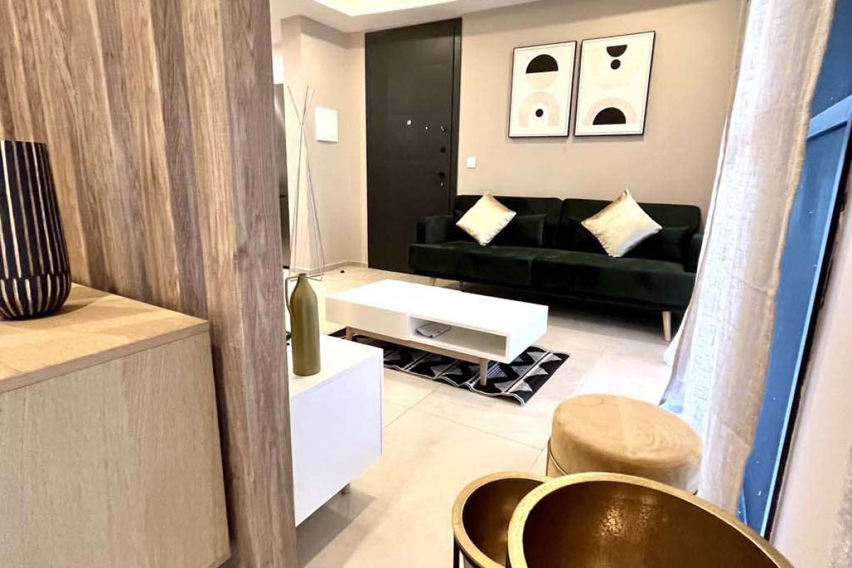 Studio élégant - plan ouvert